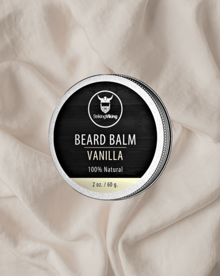 striking Viking beard styling balm