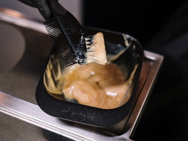 hair dye on beards