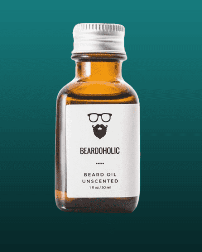 Beardoholic unscented beard oil