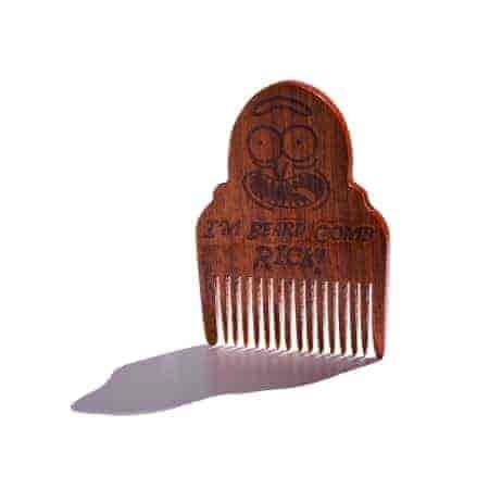 Rick and Morty pickle beard comb