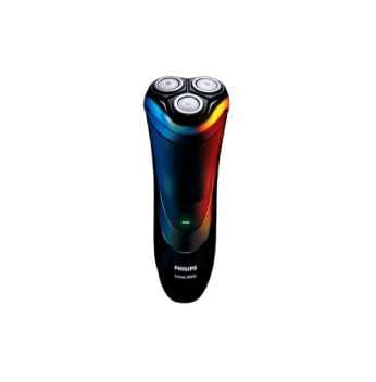 Philips electric shaver with three roller blades