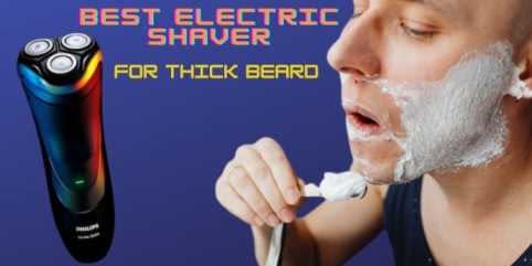 A decorative image for best electric shavers for thick beards