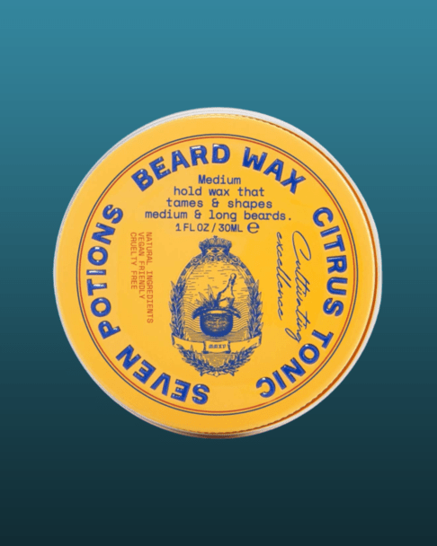 seven potion best beard wax for curly beard