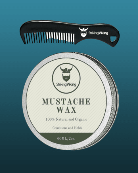 Striking Viking mustache wax